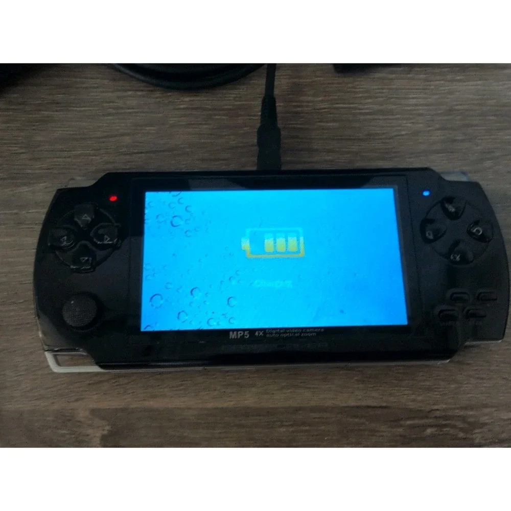 MP5 Black Game Player 4.3-Inch Screen Handheld Console Tested And Working